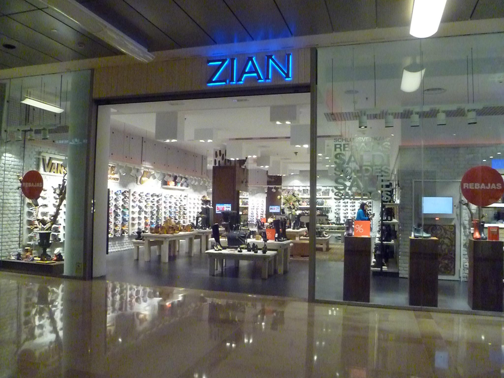 Tiendas Aragonia ZIAN